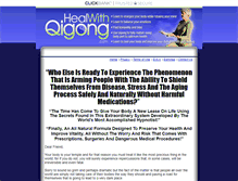 Tablet Screenshot of healwithqigong.com